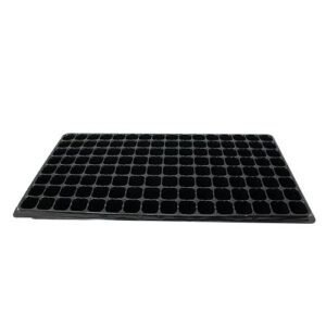 SEED TRAY 8 x 16 PLASTIC BLACK
