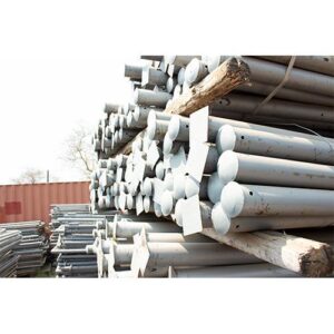 FENCE POST ROUND 2.4m x 76mm MD