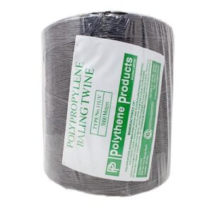 BAILING TWINE - UV TREATED BLACK Polythene Products