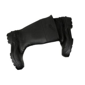 BOOTS BATA MUKUBA BLACK GUMBOOTS size 8