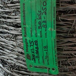 WIRE BARBED 2 STRAND 2.00mm HR