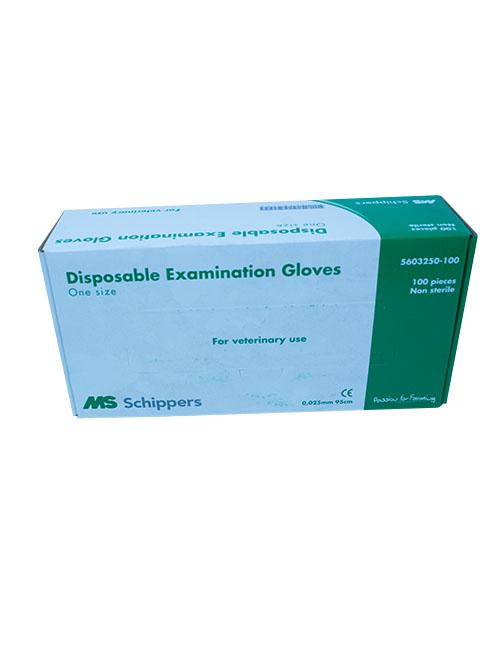 GLOVES LATEX EXAM MEDIUM (IMM-VET) - Image 2