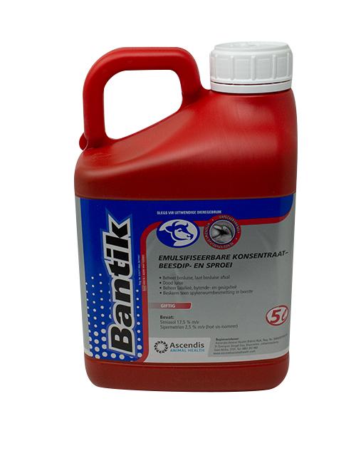 DIP - CYMIAZOL / CYPERMETHRIN - BANTIK 5 l