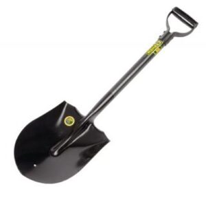 SHOVEL BLACK ROUND NOSE LASHER