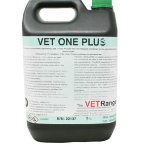 DISINFECTANT- VET ONE PLUS 5lt