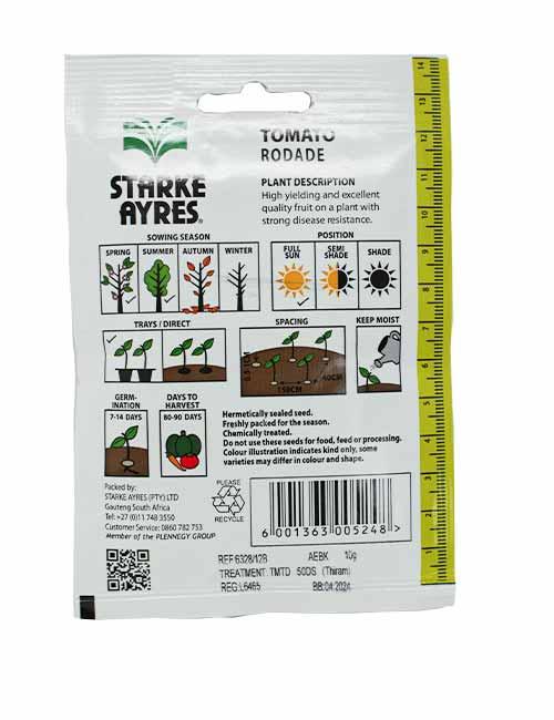 VEG SEEDS TOMATO RODADE 10 g STARKE - Image 2