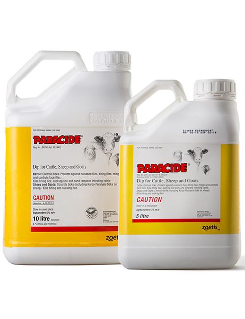 DIP - ALPHAMETHRIN 7% - PARACIDE 5 l