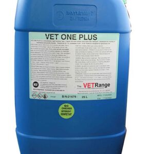 DISINFECTANT- VET ONE PLUS 25lt
