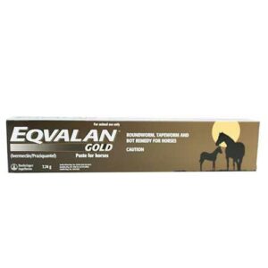DEWORMER - IVERMECTIN/PRAZIQUANTEL -EQVALAN GOLD