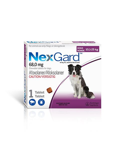 NEXGARD 10.1 - 25 kg