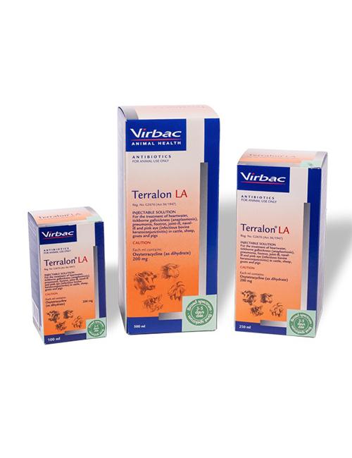 ANTIMICROBIAL- TERRALON 20% LA (VIRBAC) 500 ml