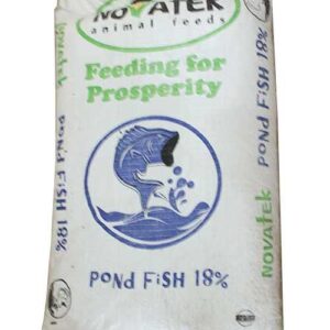 FISH POND FEED FINISHER 18% NOVATEK 25 kg